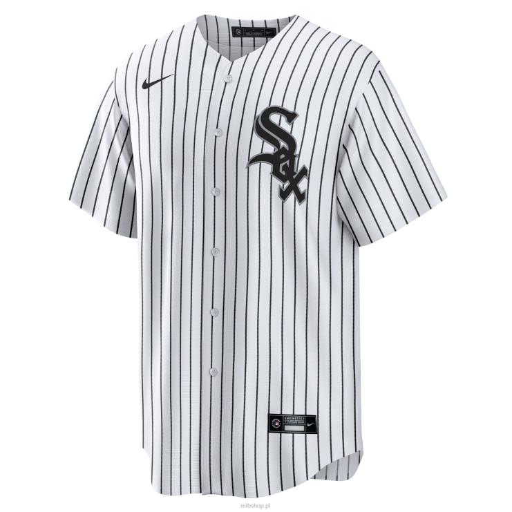 koszulka chicago white sox eloy jimenez nike biała domowa replika nazwiska gracza mężczyźni 0J02V772 MLB Jerseys