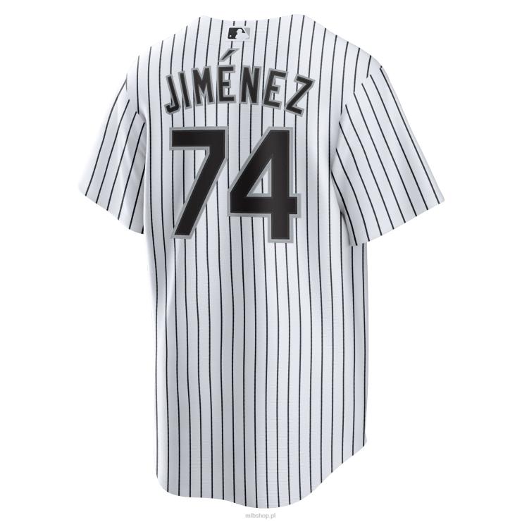 koszulka chicago white sox eloy jimenez nike biała domowa replika nazwiska gracza mężczyźni 0J02V772 MLB Jerseys
