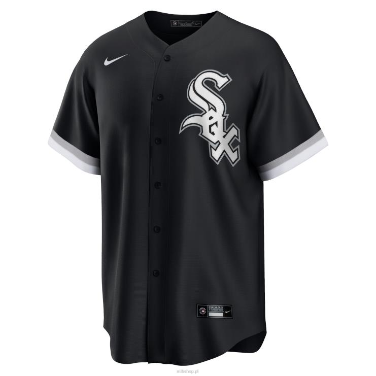 koszulka chicago white sox eloy jimenez nike czarna alternatywna replika nazwiska gracza mężczyźni 0J02V771 MLB Jerseys