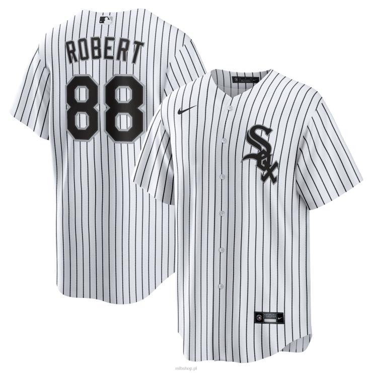 koszulka chicago white sox luis robert nike biała replika nazwiska gracza mężczyźni 0J02V342 MLB Jerseys