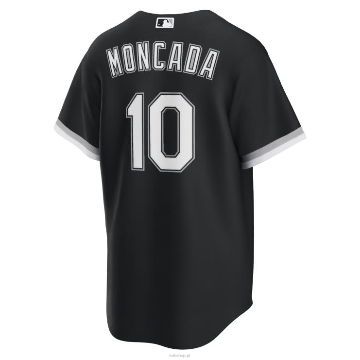 koszulka chicago white sox yoan moncada nike czarna replika nazwiska gracza mężczyźni 0J02V412 MLB Jerseys