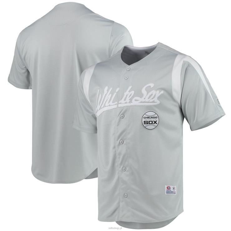 koszulka chicago white sox ze szwami w kolorze szarym chase mężczyźni 0J02V928 MLB Jerseys