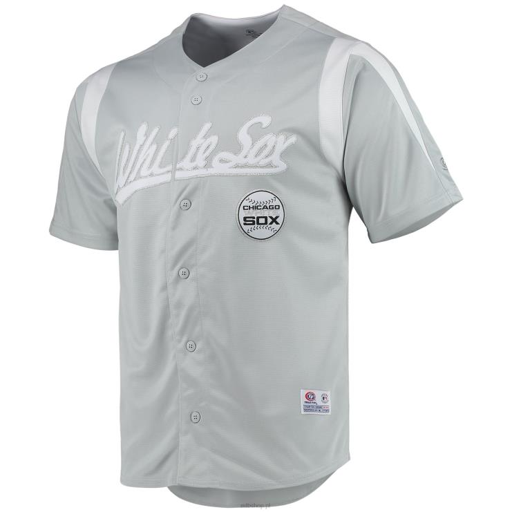 koszulka chicago white sox ze szwami w kolorze szarym chase mężczyźni 0J02V928 MLB Jerseys