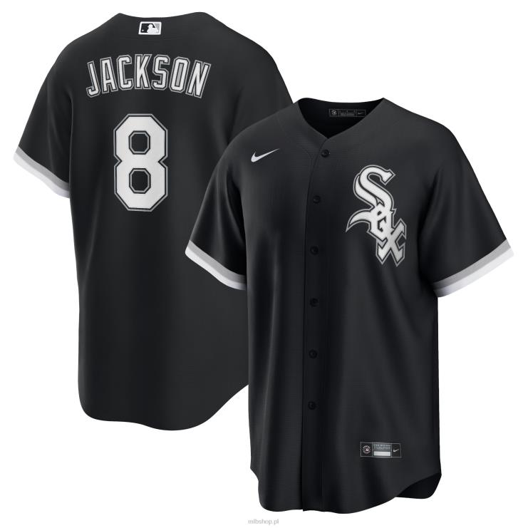 replika koszulki gracza chicago white sox bo jackson nike czarna z kolekcji cooperstown mężczyźni 0J02V912 MLB Jerseys