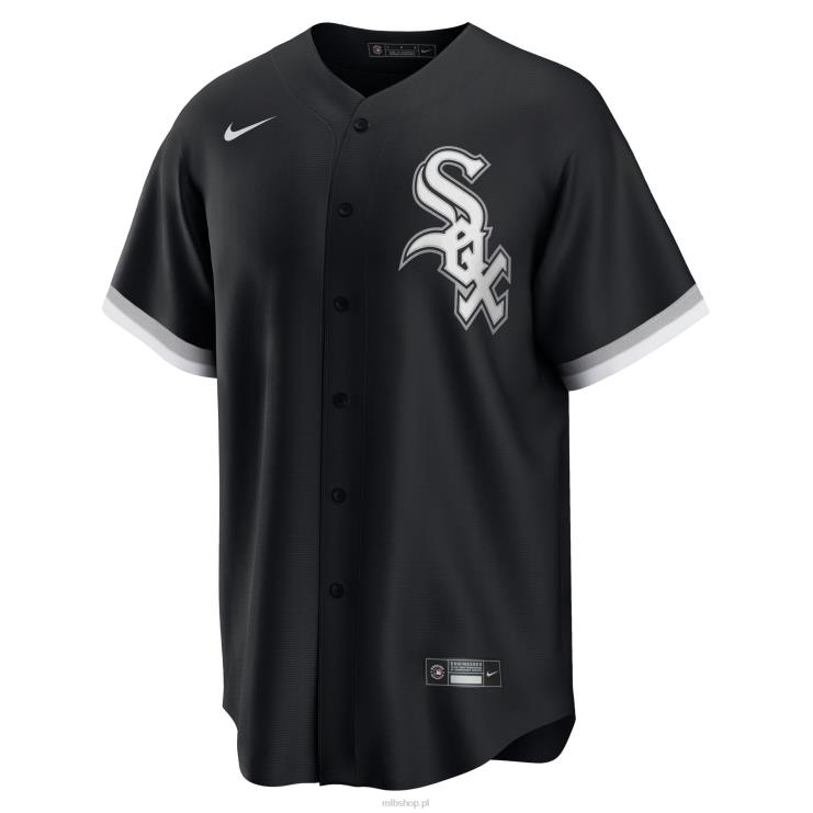 replika koszulki gracza chicago white sox bo jackson nike czarna z kolekcji cooperstown mężczyźni 0J02V912 MLB Jerseys