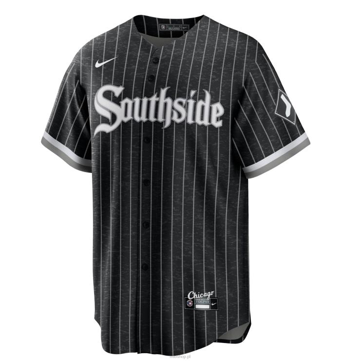 replika koszulki gracza chicago white sox luis robert nike black city connect mężczyźni 0J02V568 MLB Jerseys