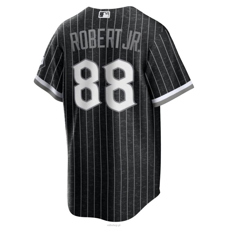 replika koszulki gracza chicago white sox luis robert nike black city connect mężczyźni 0J02V568 MLB Jerseys