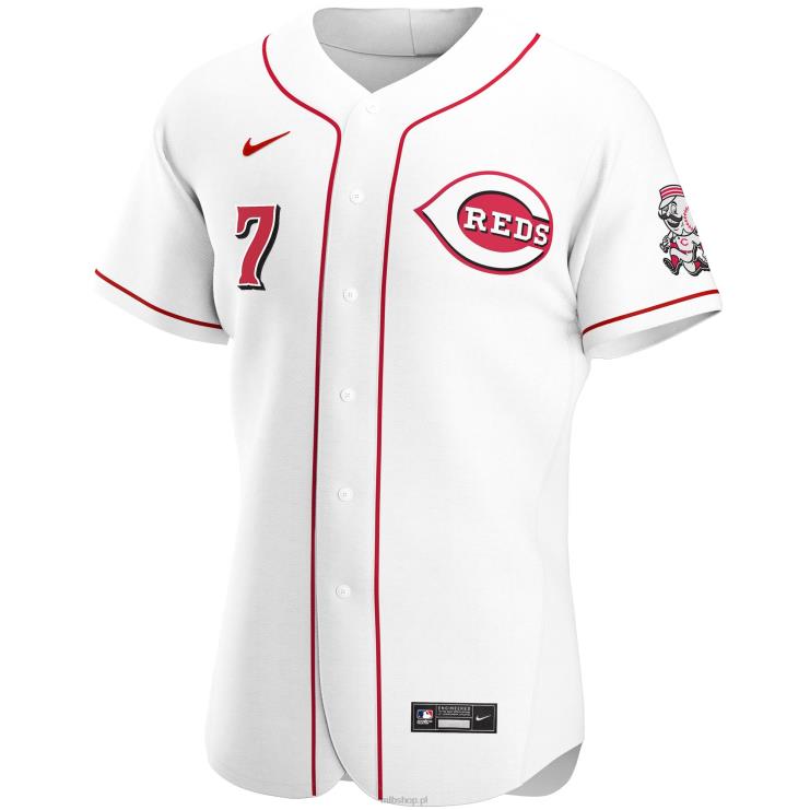 Biała autentyczna domowa koszulka cincinnati reds eugenio suarez nike mężczyźni 0J02V1518 MLB Jerseys