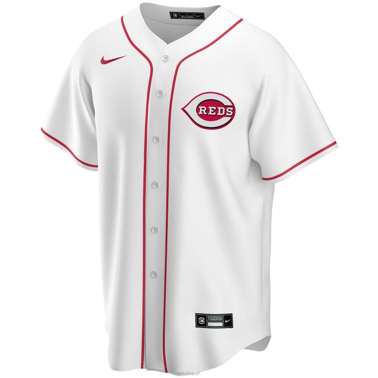 biała replika domowej koszulki cincinnati reds nike mężczyźni 0J02V383 MLB Jerseys