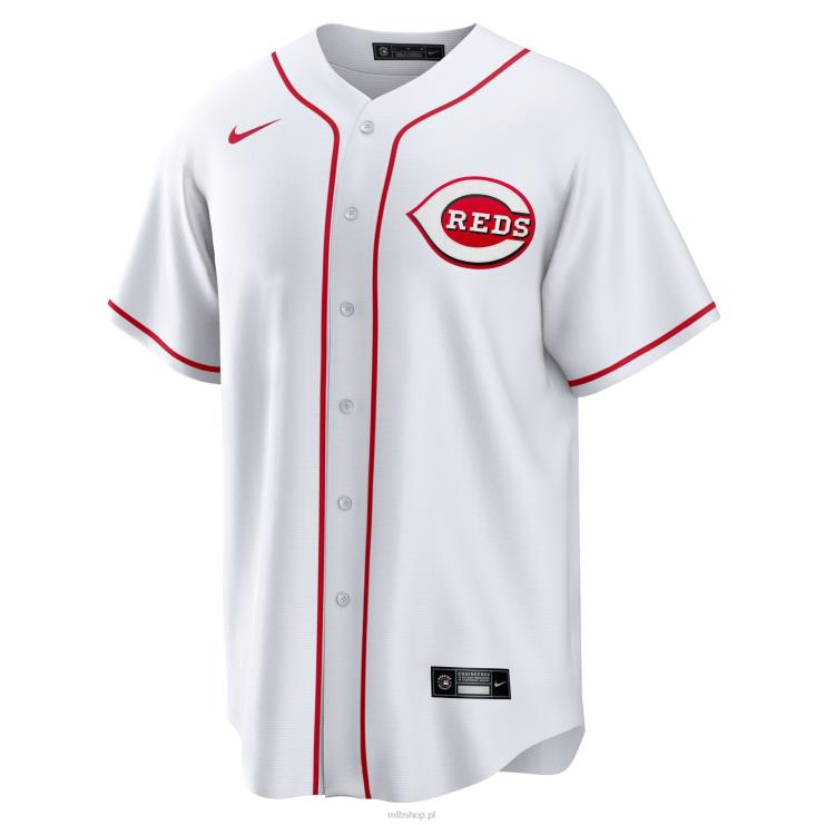 cincinnati reds eugenio suarez nike biała domowa replika koszulki z nazwiskiem gracza mężczyźni 0J02V1542 MLB Jerseys