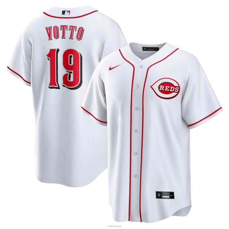 cincinnati reds joey votto nike biała domowa replika koszulki z nazwiskiem gracza mężczyźni 0J02V236 MLB Jerseys