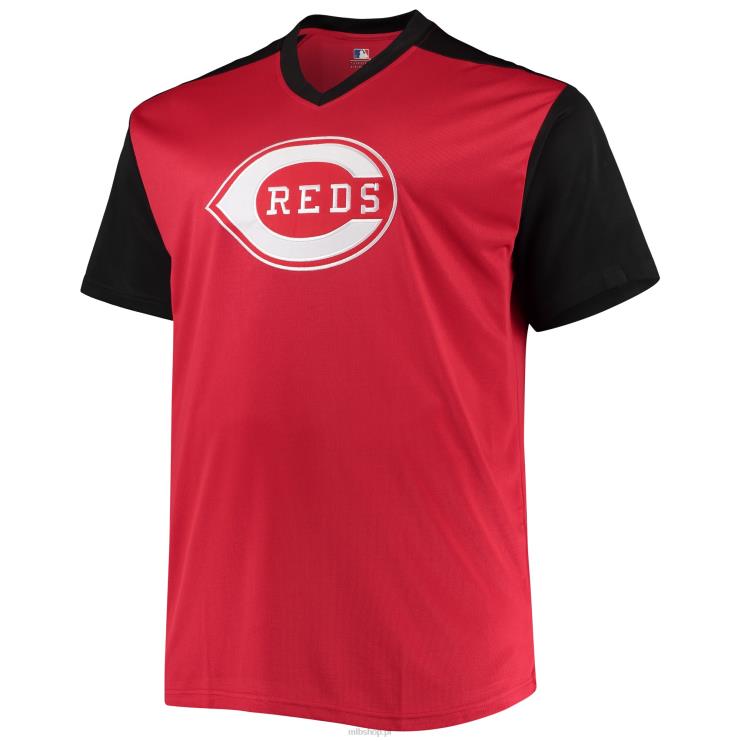 cincinnati reds ken griffey jr. czerwono-czarna replika koszulki gracza z kolekcji Cooperstown mężczyźni 0J02V1237 MLB Jerseys