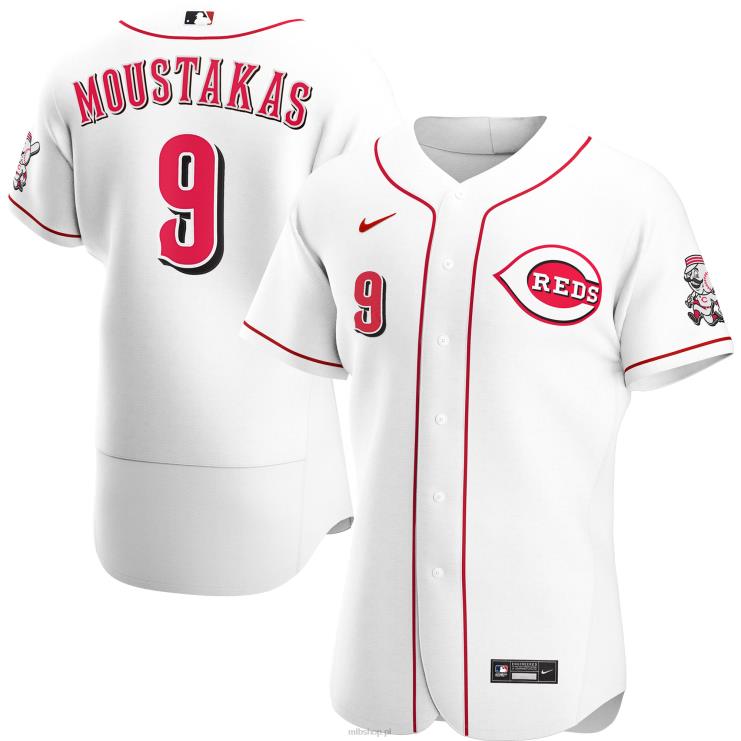 cincinnati reds mike moustakas nike biała domowa autentyczna koszulka gracza mężczyźni 0J02V1549 MLB Jerseys