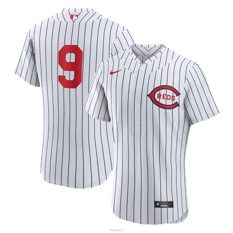 cincinnati reds mike moustakas nike biały 2022 w grze Field of Dreams autentyczna koszulka gracza mężczyźni 0J02V1380 MLB Jerseys