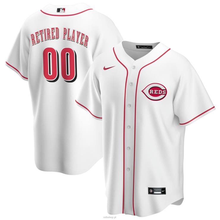 cincinnati reds nike biała replika koszulki domowej pick-a-player na emeryturze mężczyźni 0J02V1339 MLB Jerseys