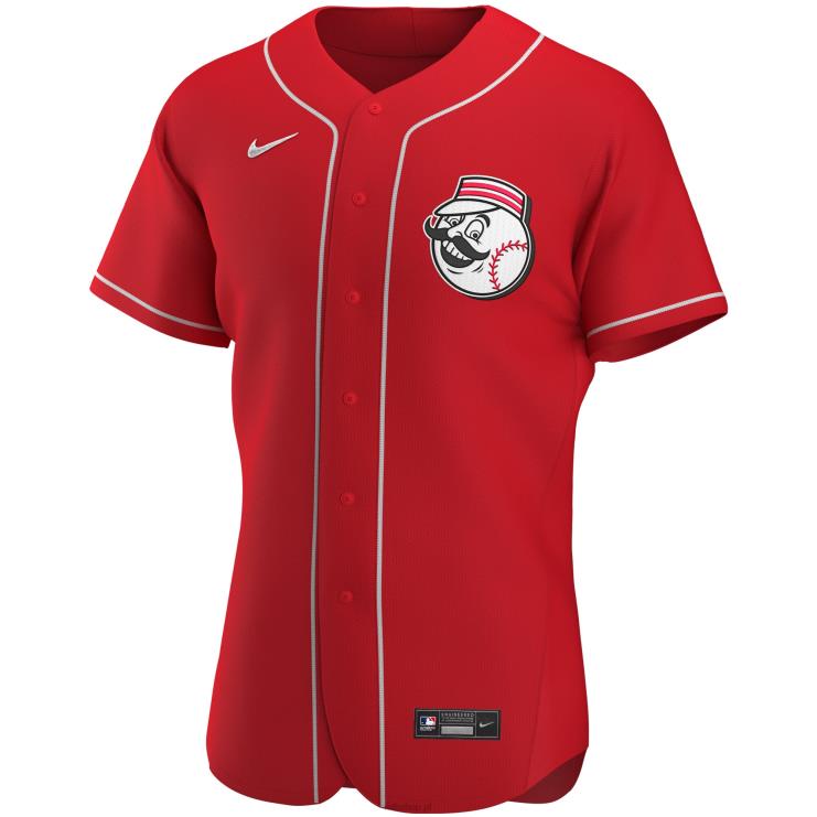 cincinnati reds nike scarlet alternatywna koszulka z autentycznym logo zespołu mężczyźni 0J02V1088 MLB Jerseys