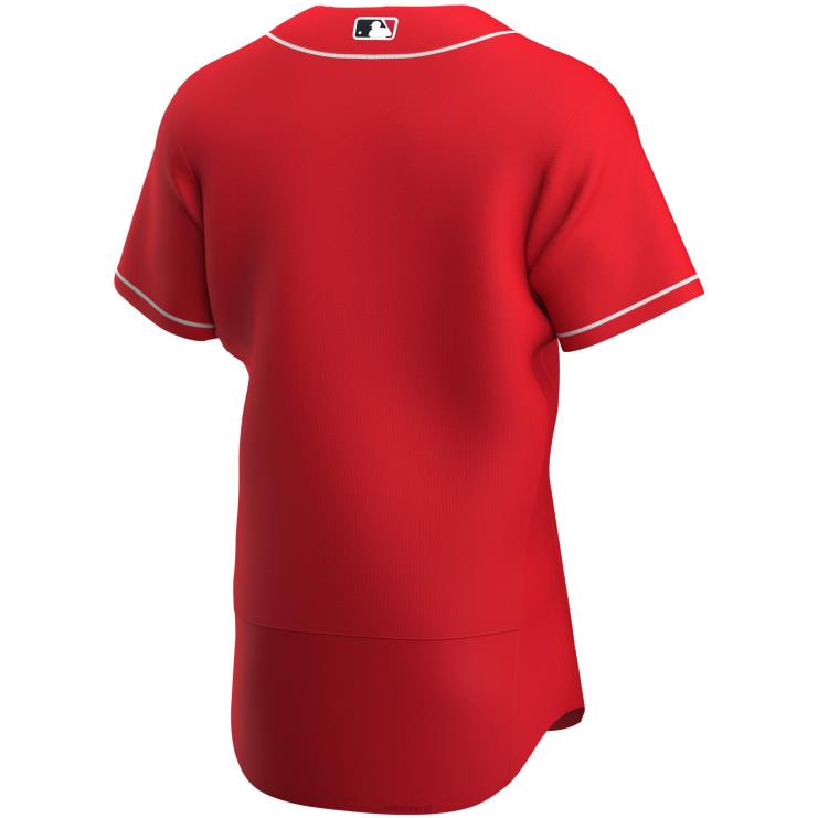 cincinnati reds nike scarlet alternatywna koszulka z autentycznym logo zespołu mężczyźni 0J02V1088 MLB Jerseys
