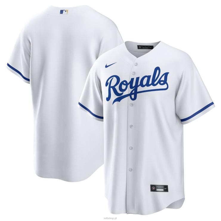 Biała replika koszulki Kansas City Royals Nike Home Blank mężczyźni 0J02V789 MLB Jerseys