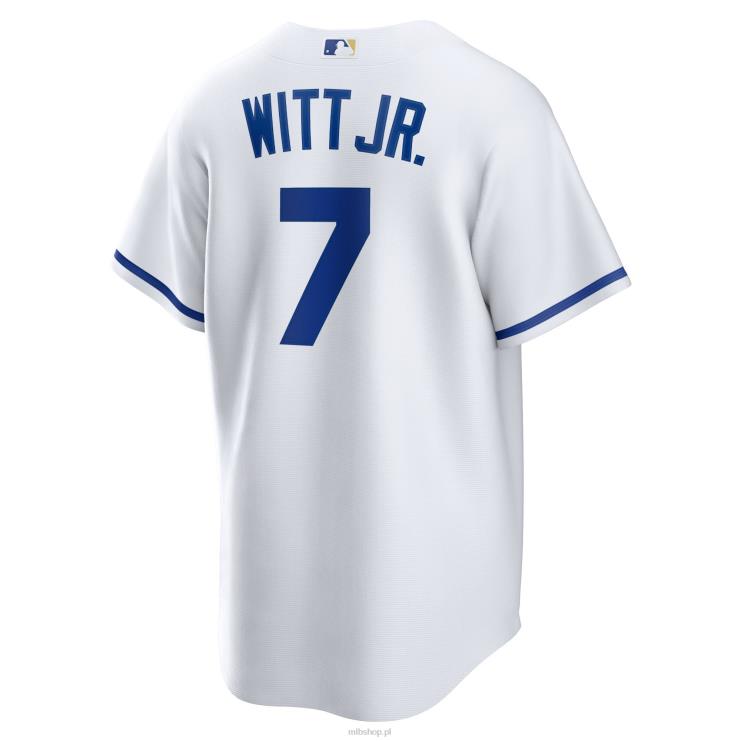 Kansas City Royals Bobby Witt Jr. biała replika domowej koszulki gracza nike mężczyźni 0J02V560 MLB Jerseys