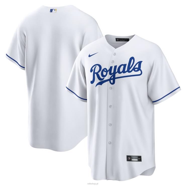 biała replika domowej koszulki drużyny nike kansas city royals nike mężczyźni 0J02V1420 MLB Jerseys