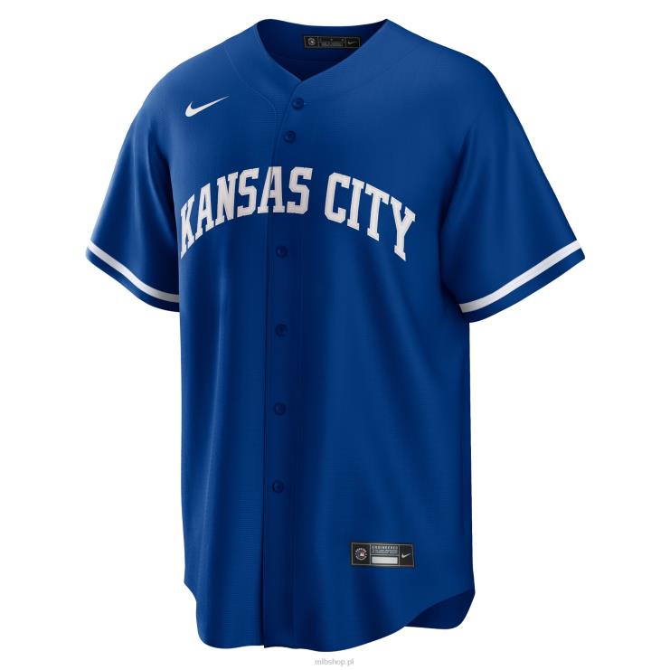 replika koszulki gracza Kansas City Royals Bo Jackson Nike Royal Alternative Cooperstown Collection mężczyźni 0J02V613 MLB Jerseys