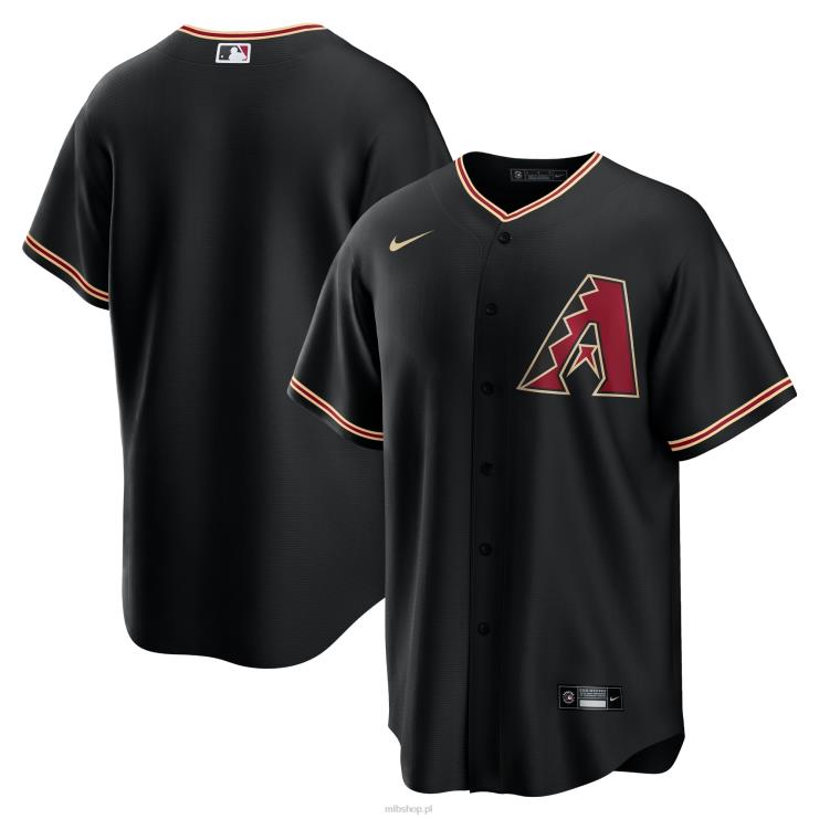 arizona diamondbacks nike czarna replika alternatywnej koszulki drużyny mężczyźni 0J02V710 MLB Jerseys