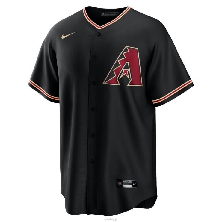 arizona diamondbacks nike czarna replika alternatywnej koszulki drużyny mężczyźni 0J02V710 MLB Jerseys