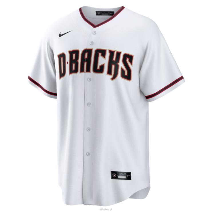 biała replika koszulki domowej arizona diamondbacks nike mężczyźni 0J02V515 MLB Jerseys