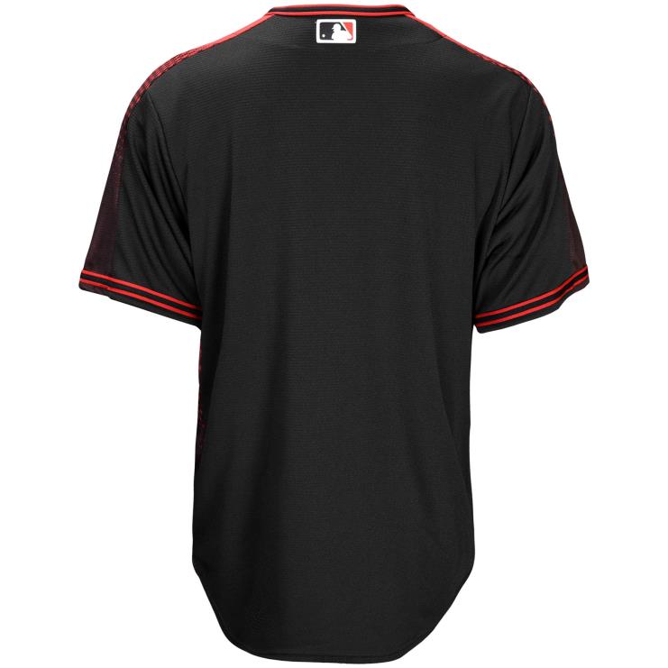 czarna replika koszulki drużyny arizona diamondbacks, duża i wysoka mężczyźni 0J02V1393 MLB Jerseys