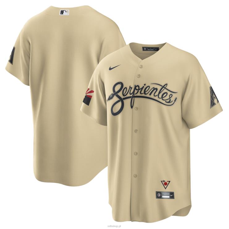 replika koszulki nike gold city connect arizona diamondbacks mężczyźni 0J02V306 MLB Jerseys