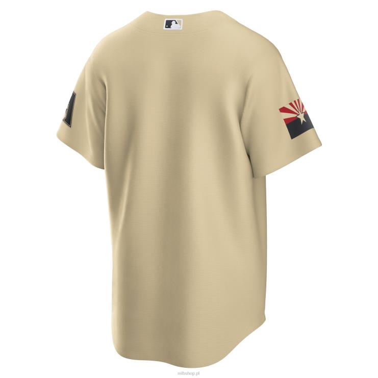 replika koszulki nike gold city connect arizona diamondbacks mężczyźni 0J02V306 MLB Jerseys