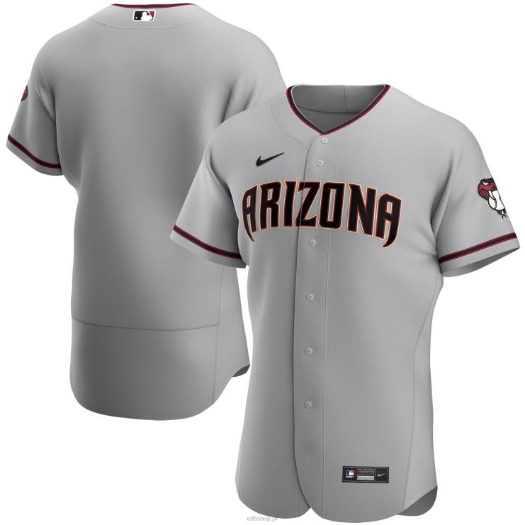 szara autentyczna koszulka drużyny arizona diamondbacks nike road mężczyźni 0J02V1413 MLB Jerseys
