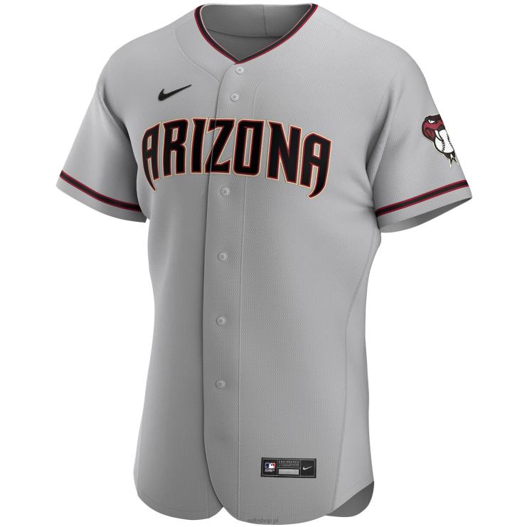szara autentyczna koszulka drużyny arizona diamondbacks nike road mężczyźni 0J02V1413 MLB Jerseys