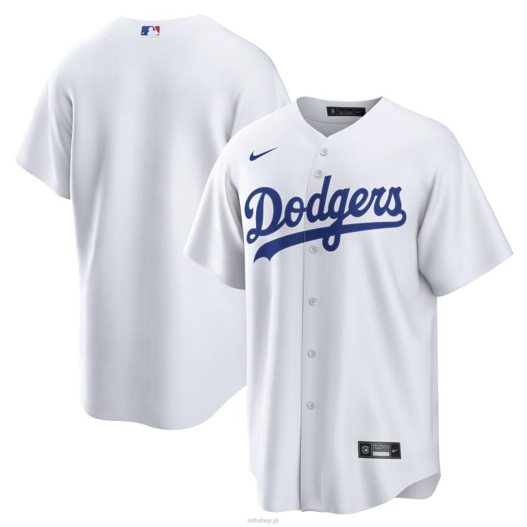 Biała replika domowej koszulki Nike Dodgers Nike Dodgers mężczyźni 0J02V103 MLB Jerseys