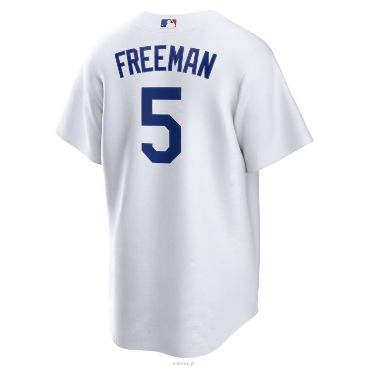 Biała replika koszulki gracza Nike Dodgers Freddie Freeman Nike mężczyźni 0J02V101 MLB Jerseys