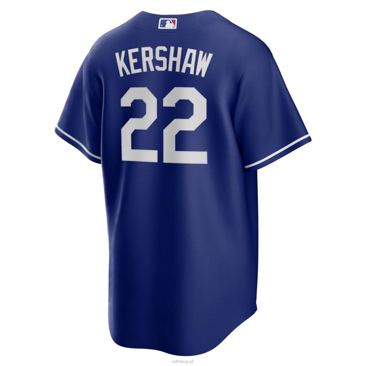 Los Angeles Dodgers Clayton Kershaw Nike Royal Alternatywna replika koszulki z nazwiskiem gracza mężczyźni 0J02V46 MLB Jerseys