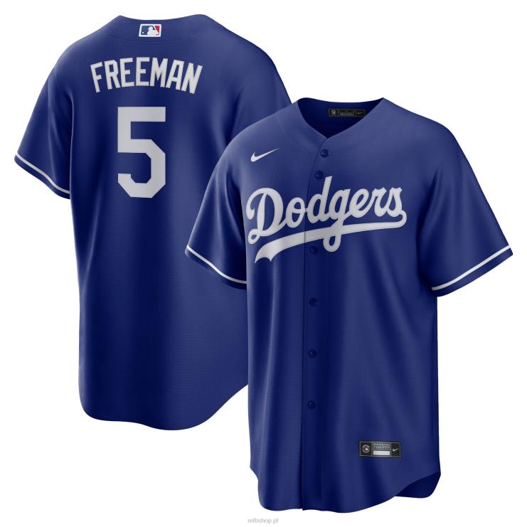Los Angeles Dodgers Freddie Freeman Nike Royal Alternative Replika koszulki gracza mężczyźni 0J02V100 MLB Jerseys