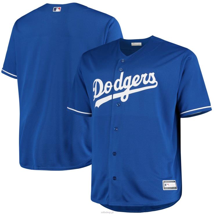Los Angeles Dodgers Royal duża i wysoka replika koszulki drużyny alternatywnej mężczyźni 0J02V504 MLB Jerseys