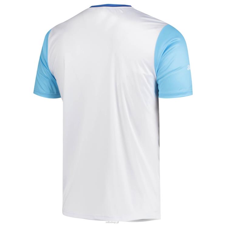 Los Angeles Dodgers szwy biała koszulka z kolekcji Cooperstown z napisem V-neck mężczyźni 0J02V1502 MLB Jerseys