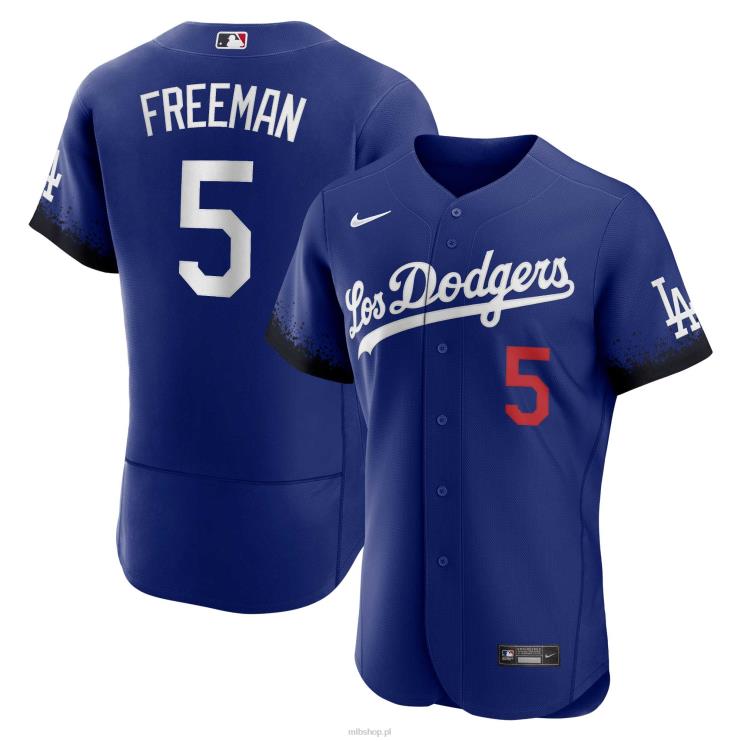 autentyczna koszulka gracza Los Angeles Dodgers Freddie Freeman Nike City Connect mężczyźni 0J02V733 MLB Jerseys