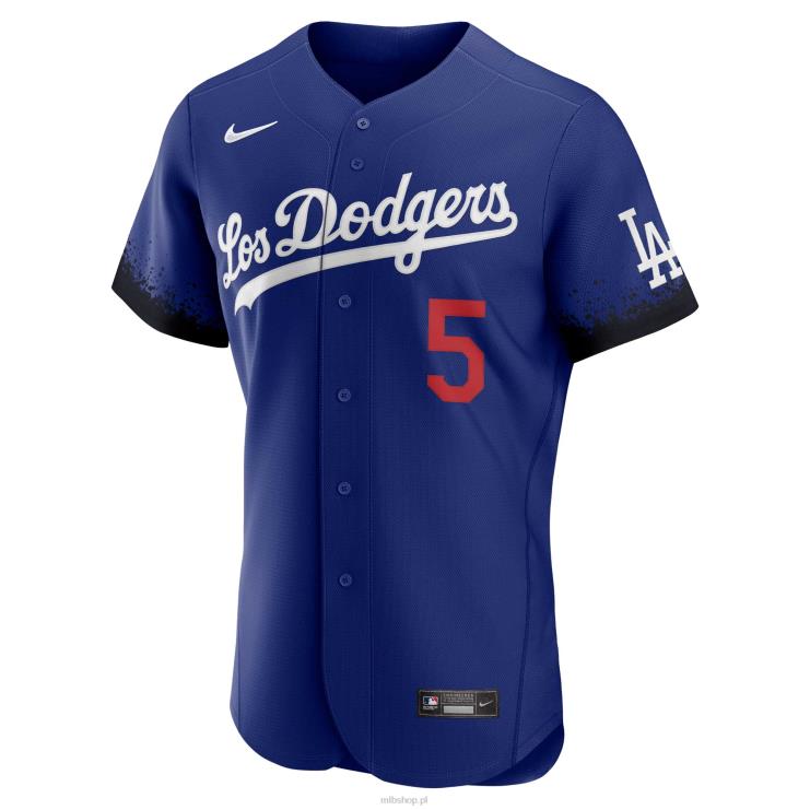 autentyczna koszulka gracza Los Angeles Dodgers Freddie Freeman Nike City Connect mężczyźni 0J02V733 MLB Jerseys