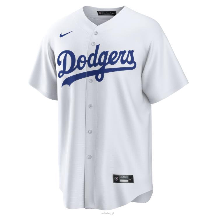 biała replika domowej koszulki drużyny nike dodgers nike mężczyźni 0J02V58 MLB Jerseys