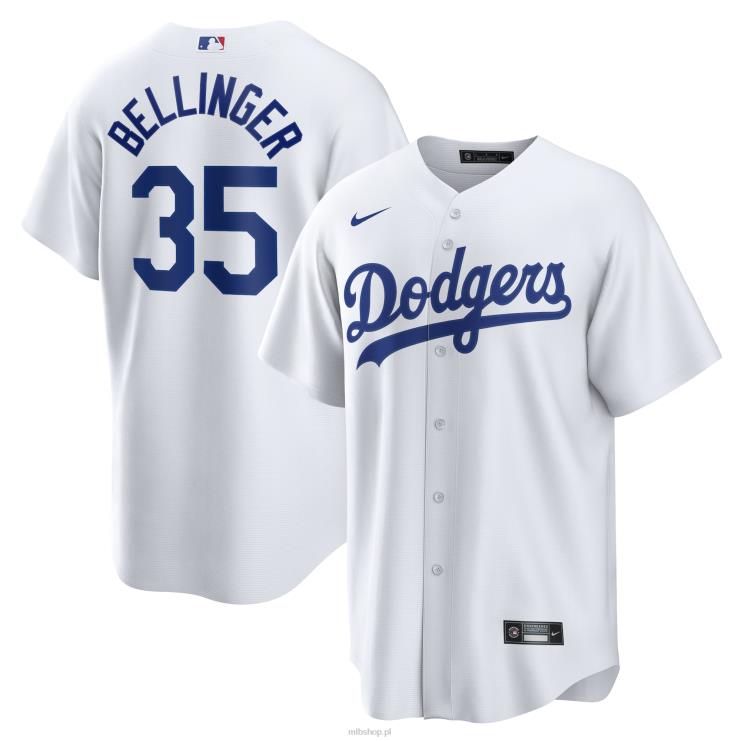koszulka los angeles dodgers cody bellinger nike biała domowa replika nazwiska gracza mężczyźni 0J02V419 MLB Jerseys