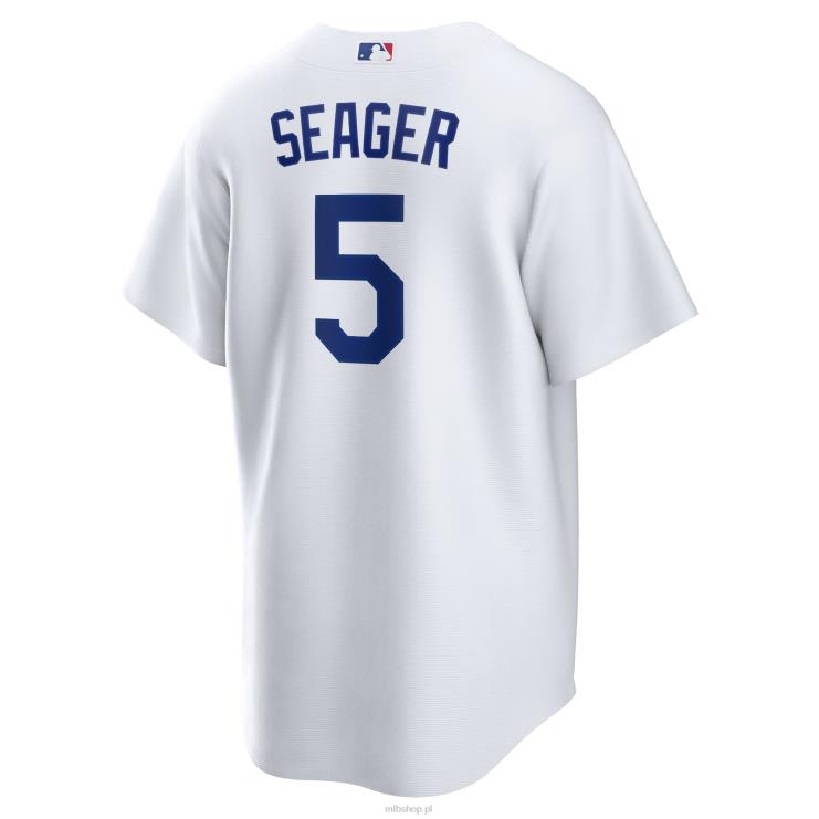 koszulka los angeles dodgers corey seager nike biała domowa replika nazwiska gracza mężczyźni 0J02V1081 MLB Jerseys