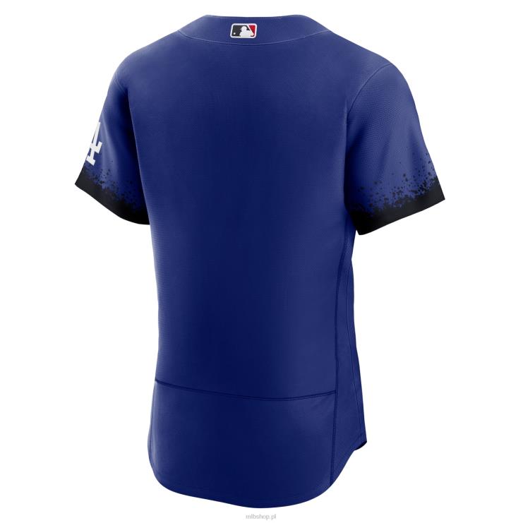 koszulka nike royal city connect los angeles dodgers w autentycznym stylu mężczyźni 0J02V1465 MLB Jerseys