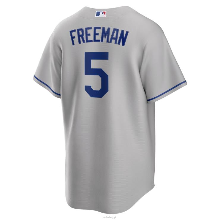los angeles dodgers freddie freeman nike szara replika koszulki szosowej gracza mężczyźni 0J02V99 MLB Jerseys