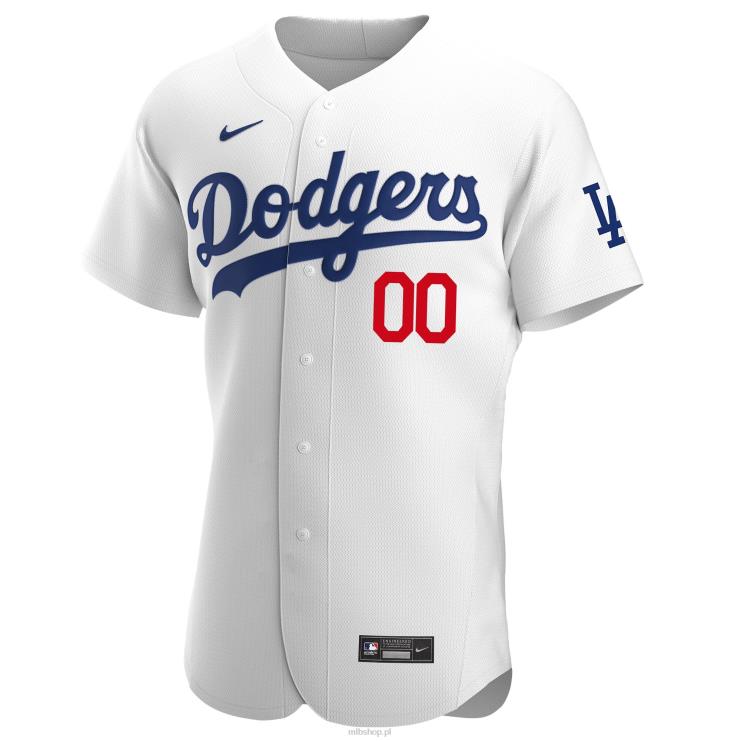 los angeles dodgers nike biała autentyczna koszulka domowa typu pick-a-player na emeryturze mężczyźni 0J02V1379 MLB Jerseys