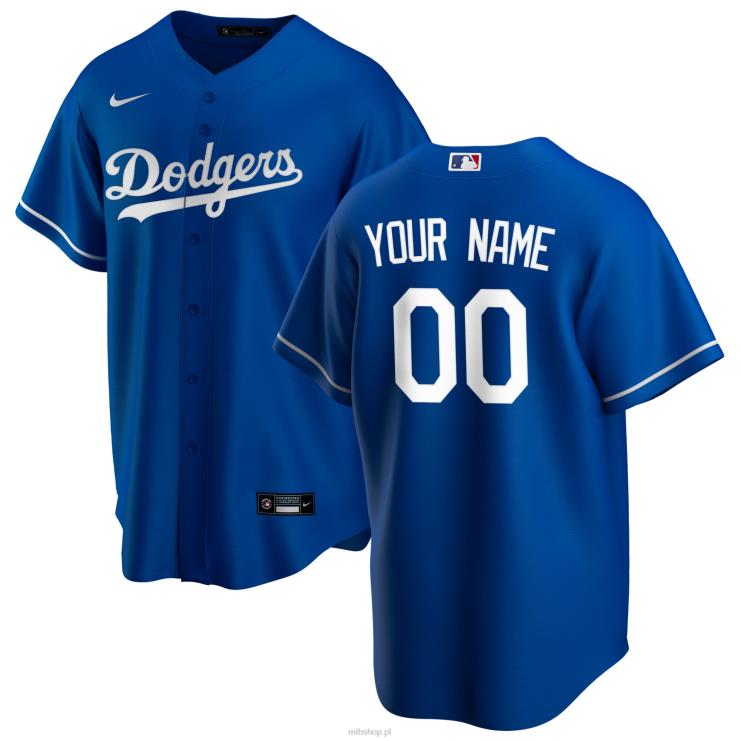 los angeles dodgers nike royal alternatywna replika niestandardowej koszulki mężczyźni 0J02V121 MLB Jerseys