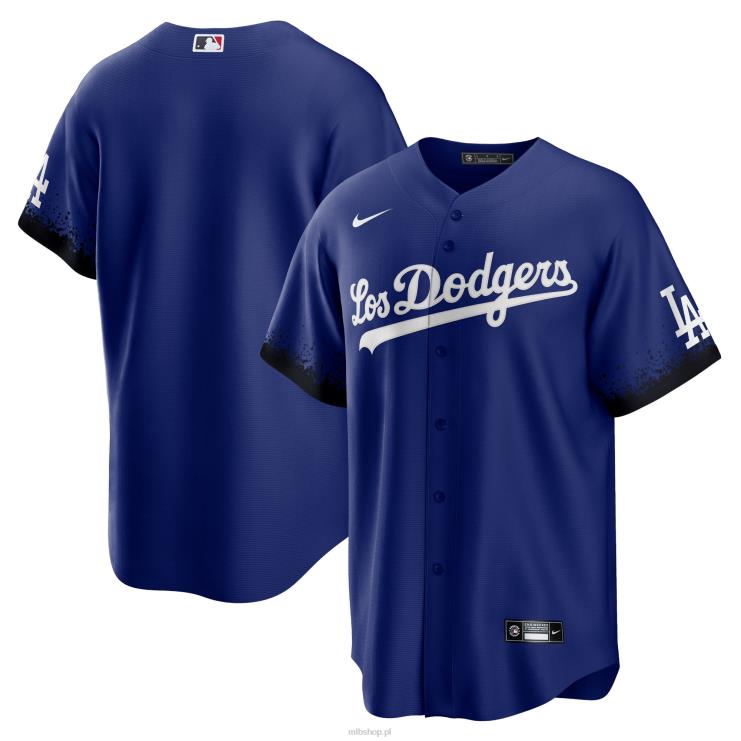 replika koszulki Nike Royal City Connect Los Angeles Dodgers mężczyźni 0J02V1633 MLB Jerseys