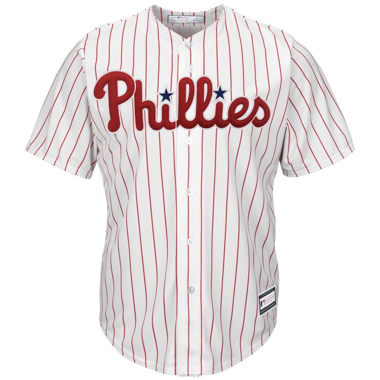 philadelphia phillies bryce harper biała replika dużej i wysokiej koszulki gracza mężczyźni 0J02V256 MLB Jerseys